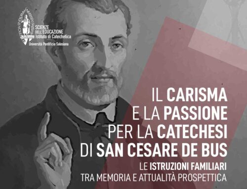 No dia 12 de abril, o catequista Padre César: encontro na Universidade Salesiana