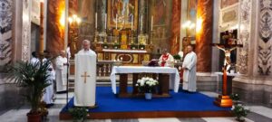 La festa liturgica di San Cesare in Santa Maria in Monticelli