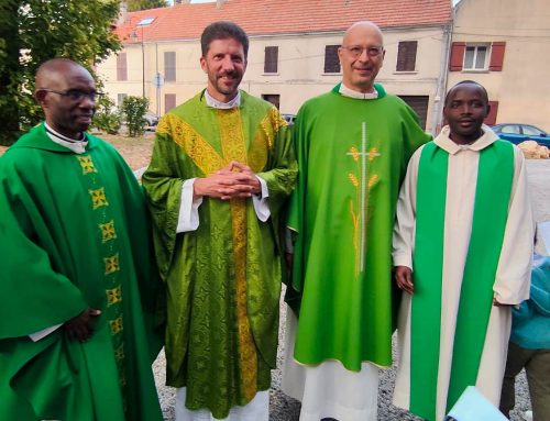 Father Joseph Mpitabavuma, parish priest of Domont, Écouen, and Ézanville